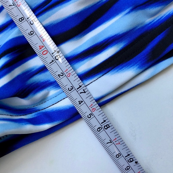 CROFT & BARROW Women’s Twisted Tankini Top - Picture 7 of 11